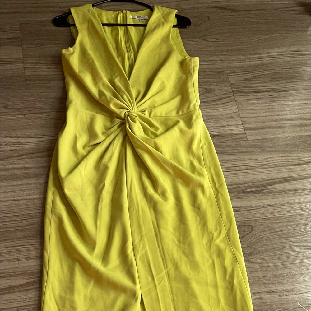 Badgley Mischka, size 12, color neon green.